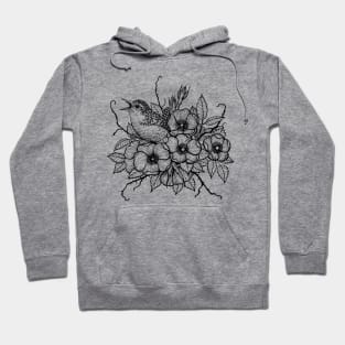 Wren bouquet Hoodie